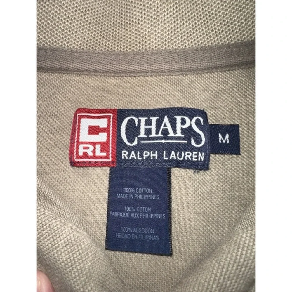 Vintage Chaps Ralph Lauren Green Polo Shirt Men's Size‎ M